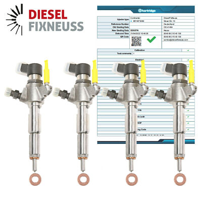 4X Injecteur 1,6hdi 9802448680 Ford Volvo Peugeot Mazda 9674973080 