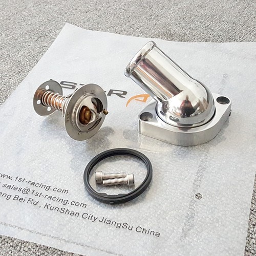 45° Water Neck Thermostat Housing for LS1 LS2 LS3 LS7 LS9 LSA L76 L92 GM LS V8 - Picture 1 of 6