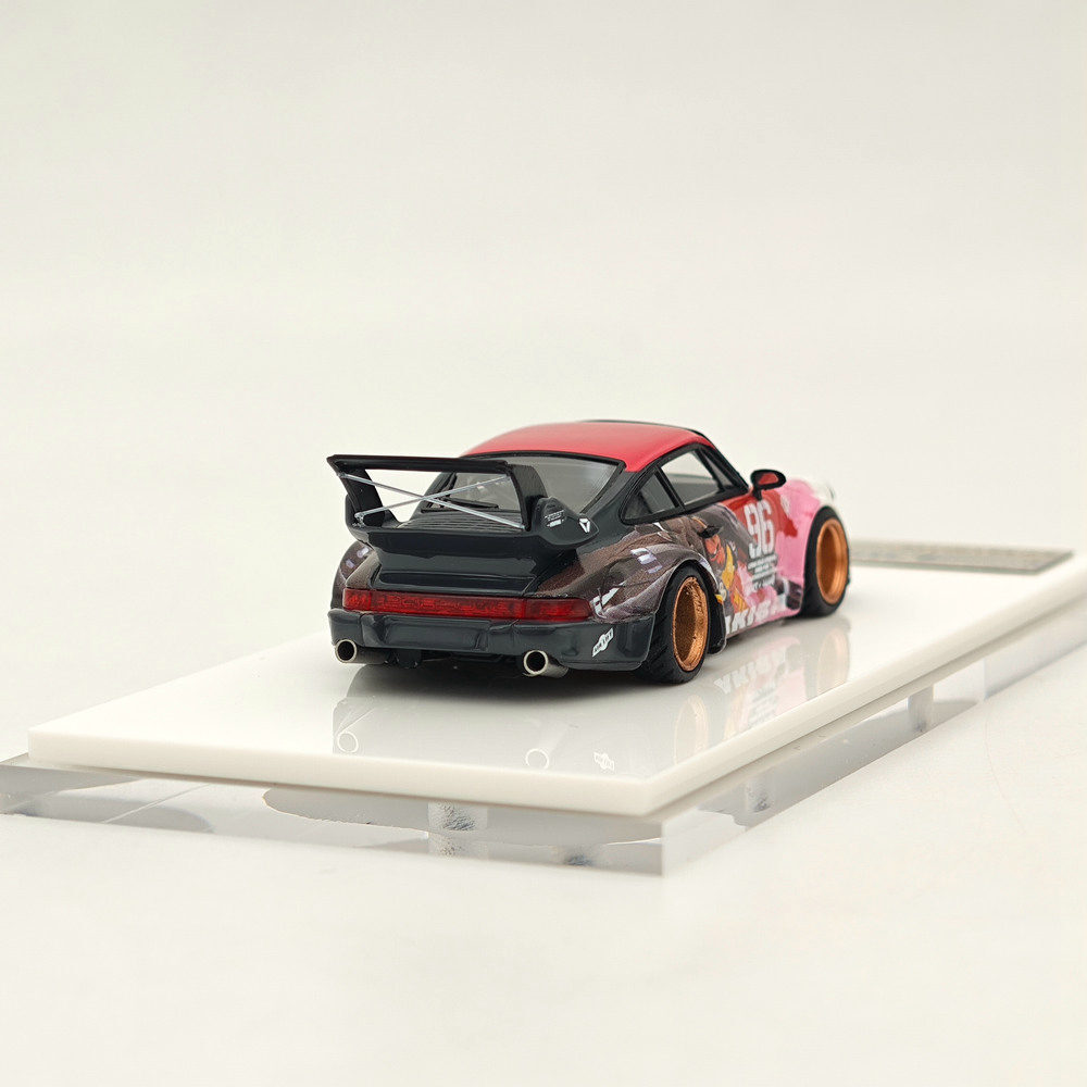 ミニカー STANCE HUNTERS RWB964 1/64 PORSCHE RWB 964 + Figure / RESIN - AKIBA - Stance Hunters 1