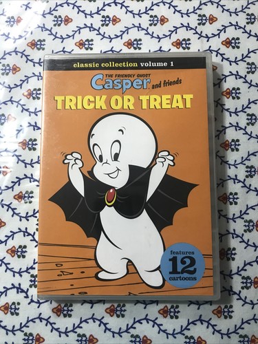 Casper - Trick or Treat Classic Collection - Vol. 1 (DVD, 2008)”New” - 第 1/2 張圖片
