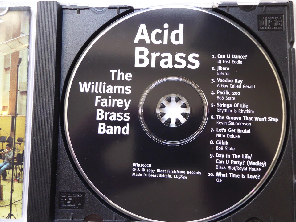 THE WILLIAMS FAIRY BRASS BAND <>  Acid Brass  <> NM (CD) - Bild 3 von 4