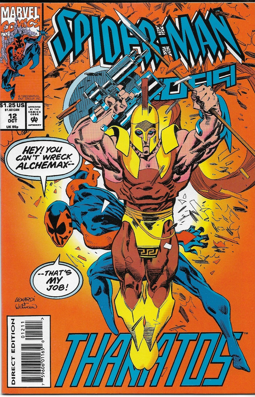SPIDER-MAN 2099 (1992) #12 - Back Issue