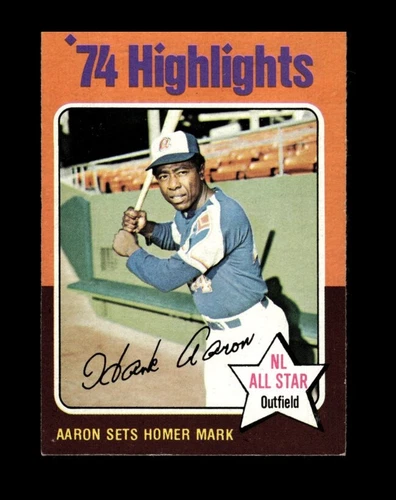 1975 Topps Set-Break #  1 Hank Aaron EX-EXMINT *GMCARDS*