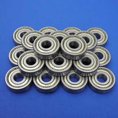 20 Stück 6200 ZZ (10x30x9 mm) Kugellager, Rillenkugellager 