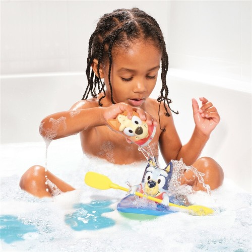 Bluey Paddling Canoe Kids Prentend Playset & Bath Toys 18m+ - Picture 4 of 5