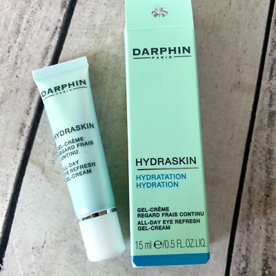 New Darphin Hydraskin All Day Eye Refresh Gel Cream 0.5oz/15ml