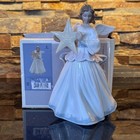 Lladro Angel Of The Stars Figurine Tree Topper Retired Excellent Condition