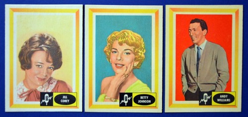 Lot of 3 SPINS AND NEEDLES Cards (R730-4), 1960 Fleer - EXMT