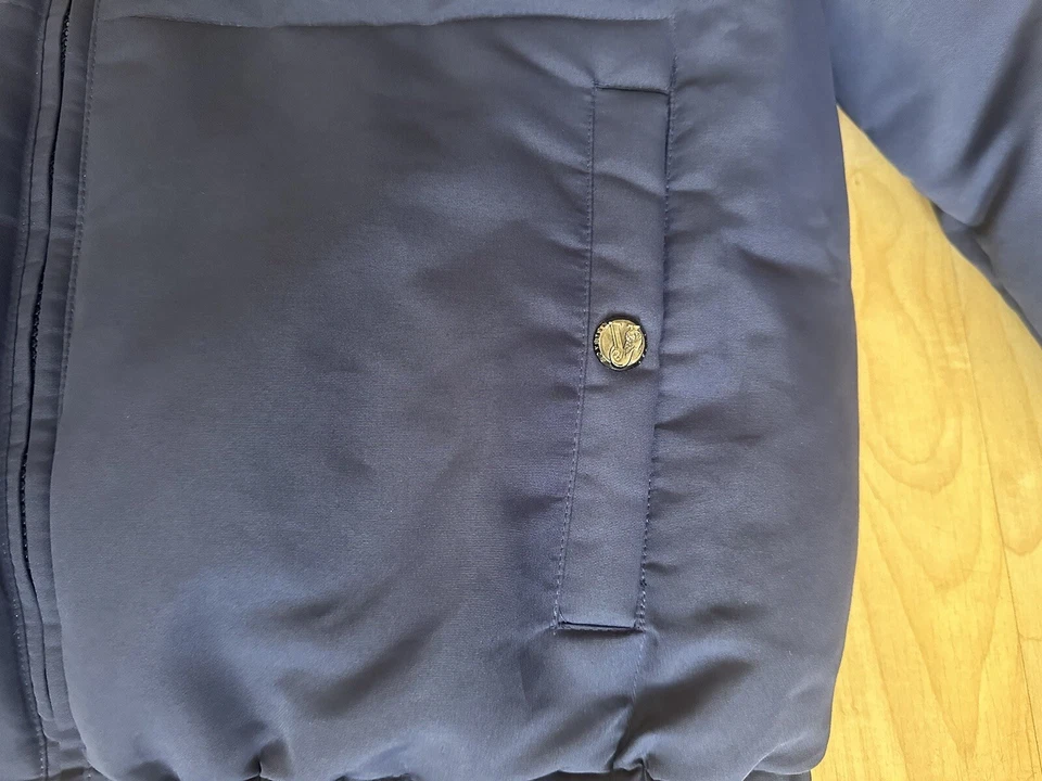 Chaqueta de plumón Versace Jeans para hombre doble ropa lateral Foto 3 de 4