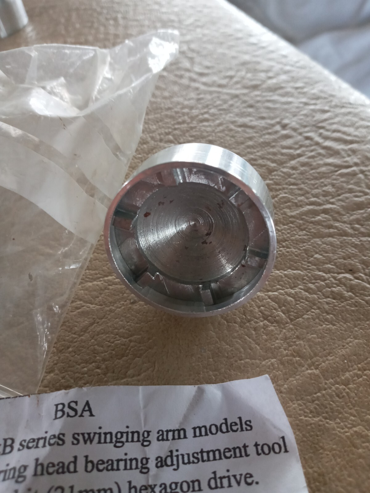 B.s.a Swinging Arm Steering Head Bearing Tool 21mm A & B Series eBay