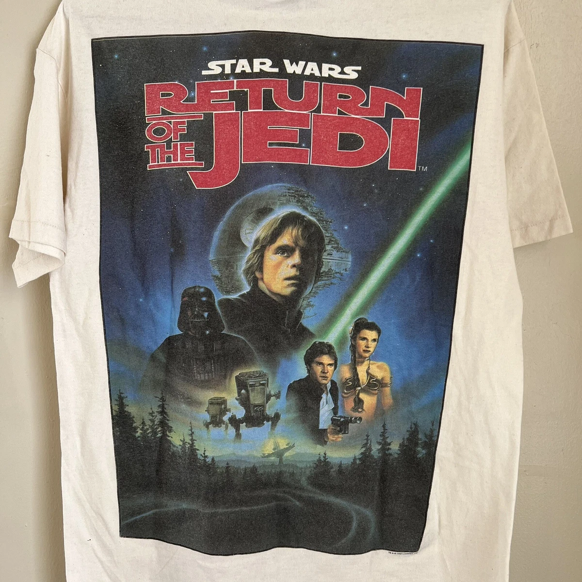 STar Wars Return of the Jedi 40th Anniversary Movie Poster All Over Print  Shirt - ReproTees - The Home of Vintage Retro and Custom T-Shirts!