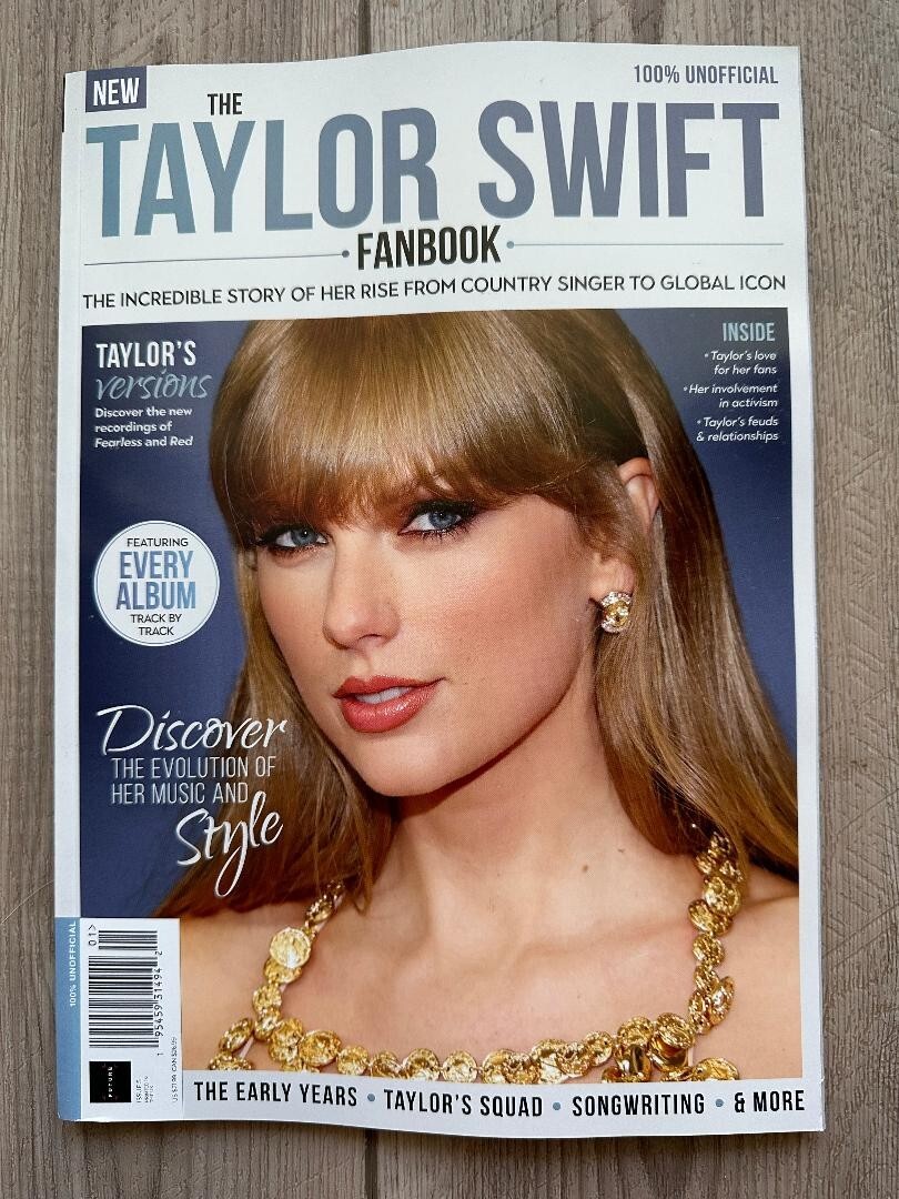2023 TAYLOR SWIFT Magazine FANBOOK EVERY ALBUM Taylor's
