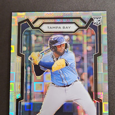 Panini Pandora Prizm Junior Caminero Rookie Card Tampa Bay Rays # 187 /199 ⚾️?. rookie card picture