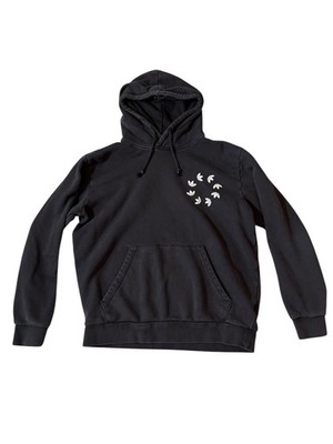 Adidas Originals Hoodie Sweatshirt Adicolor Spinner Black Men's L Streetwear