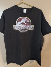 vintage jurassic park T-shirt Size L Delta Pro Weight