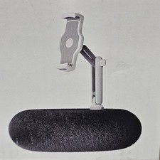 Kindle Pillow Stand Holder with Snack Bowl for Reading in Bed Tablet Phone Black