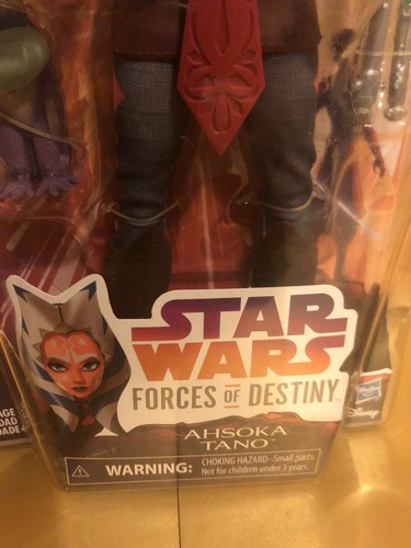 Star Wars Forces of Destiny Ahsoka Tano 11" Doll w/ Loth Cat - Picture 10 of 10