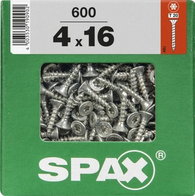 Spax Universalschrauben 4.0 x 16 mm TX 20 - 600 Stk.  Schraube
