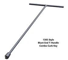3' Combo Curb Rod/Curb Key, for Pentagon Curb Box Lids & Curb Stop Valve #1305