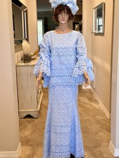 Women  s African Embroidered Dress 3 Piece