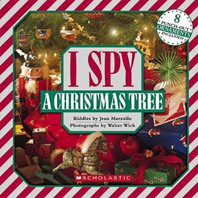 I Spy a Christmas Tree [With 8 Punch-Out Ornaments] (I Spy (Scho