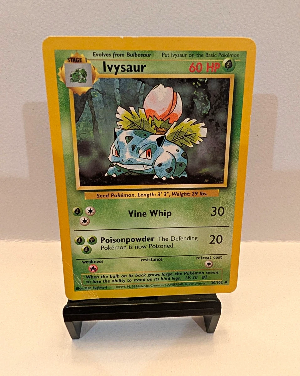 Ivysaur 030/102 Base Set (Shadowless) for sale | eBay