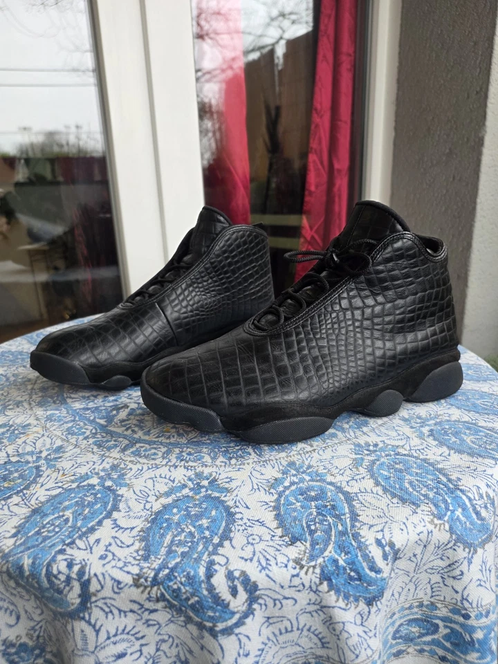 Air Jordan Horizon Premium Black Croc RARE 2016 excellent état taille 45 us 11 - Photo 1/4