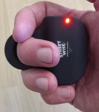 Sting Ring Stun Gun Rechargeable 18 Million Volts Black Streetwise Style