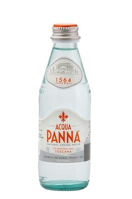 Acqua Panna Natural Spring Water, 250ml Glass Bottle - Case of 24