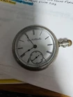 VINTAGE  ELGIN NATIONAL WATCH CO. POCKET WATCH. USED
