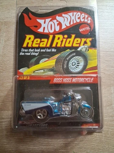 Hot Wheels RLC Redline Club Real Riders Boss Hoss Motorcycle 5085/6500