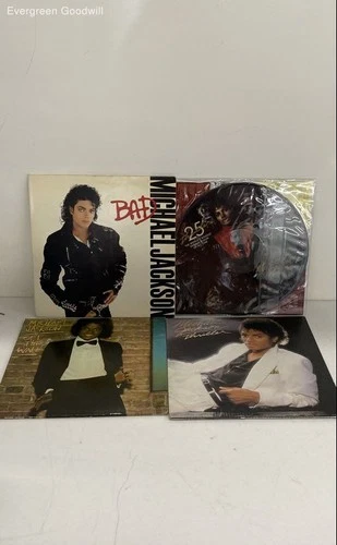 Lot of Michael Jackson Vinyl Music Records