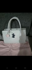 Radley Leather Bag Grey Excellent Condition with Dust Bag