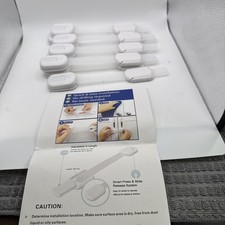 Set Of 9 Baby Door Latches- NIB- Great Price 