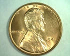 1941 LINCOLN CENT CHOICE / GEM UNCIRCULATED RED CH. / GEM UNC. RED FAST 99c SHIP