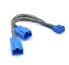 Splitter Bluetooth Adapter micphone reverse camera video Y Cable For vw golf Mk7