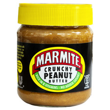 Marmite Crunchy Peanut Butter 225g, with Yeast Extract & B Vitamins
