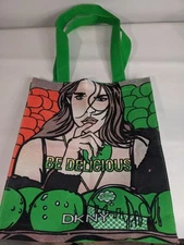 DKNY Be Delicious 100% New York Pop Art~Reusable Tote Bag! FREE SHIPPING!!!