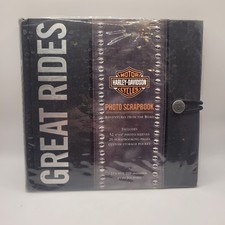 Harley-Davidson Great Rides Photo Scrapbook Album 4x6 Sleeves Motorcycle