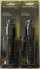 Flexzilla Pro Reusable Fitting, Andoized Aircraft Aluminum Fitting, 3/8in Lot