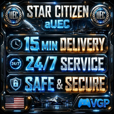 Star Citizen aUEC  500K - 100M Version 4.8.1 LIVE | SC aUEC  #1 aUEC Shop