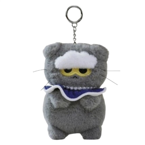 G-Dragon ZOA Gray Cat Plush Doll Keychain Plush Cat Doll Fans Merchandise Toys#A - Picture 14 of 14