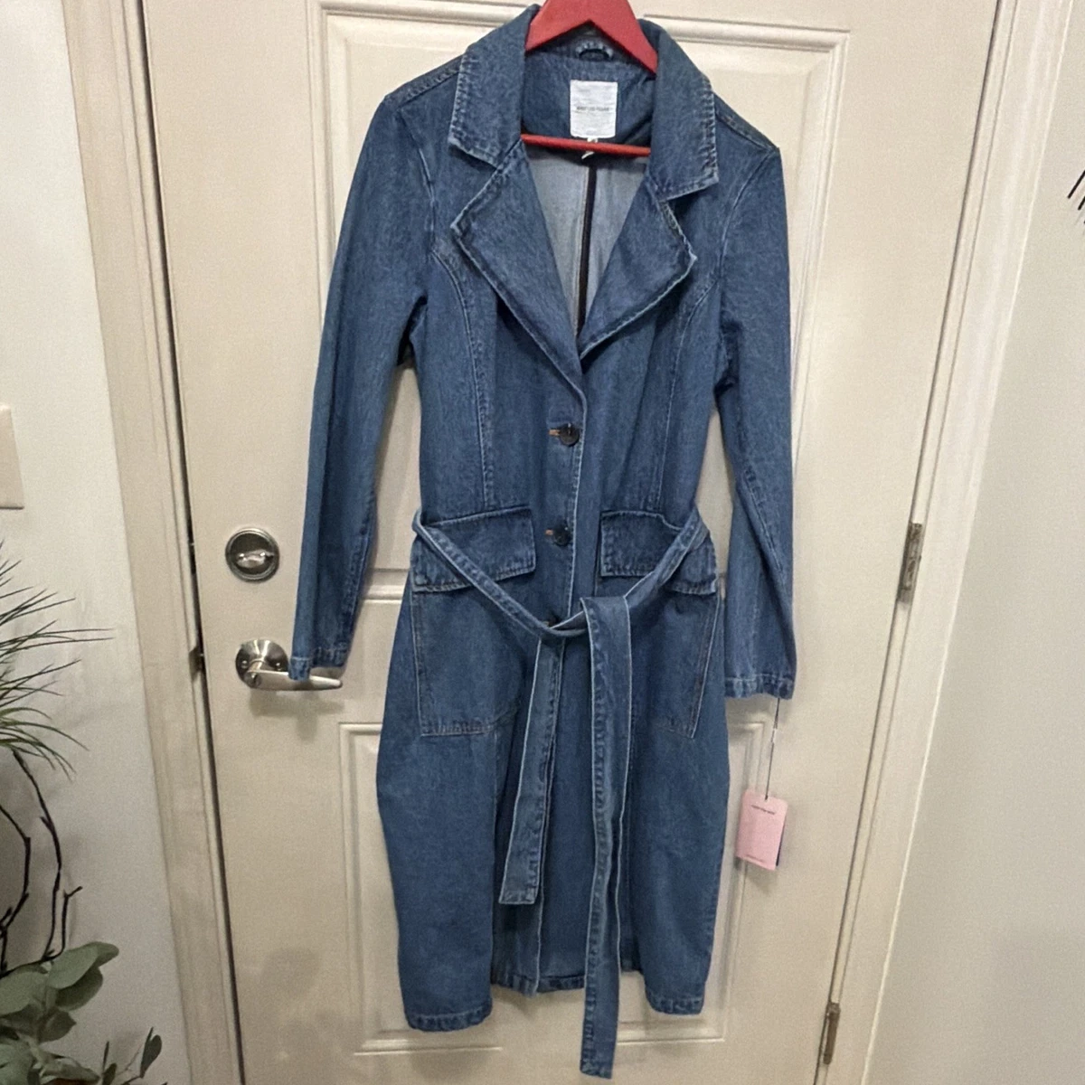 Blue Trench Coats for Women for sale | eBay