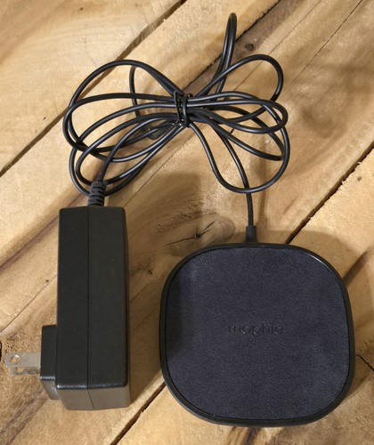 Mophie SC-WRLS-BASE Wireless 10W Cell Phone Charging Pad Base & Power Cord - Picture 1 of 2