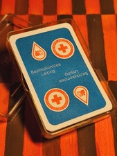 DDR Altenburger Deutsches Rotes Kreuz Skat Bezirkskomitee Leipzig DRK NEU OVP 