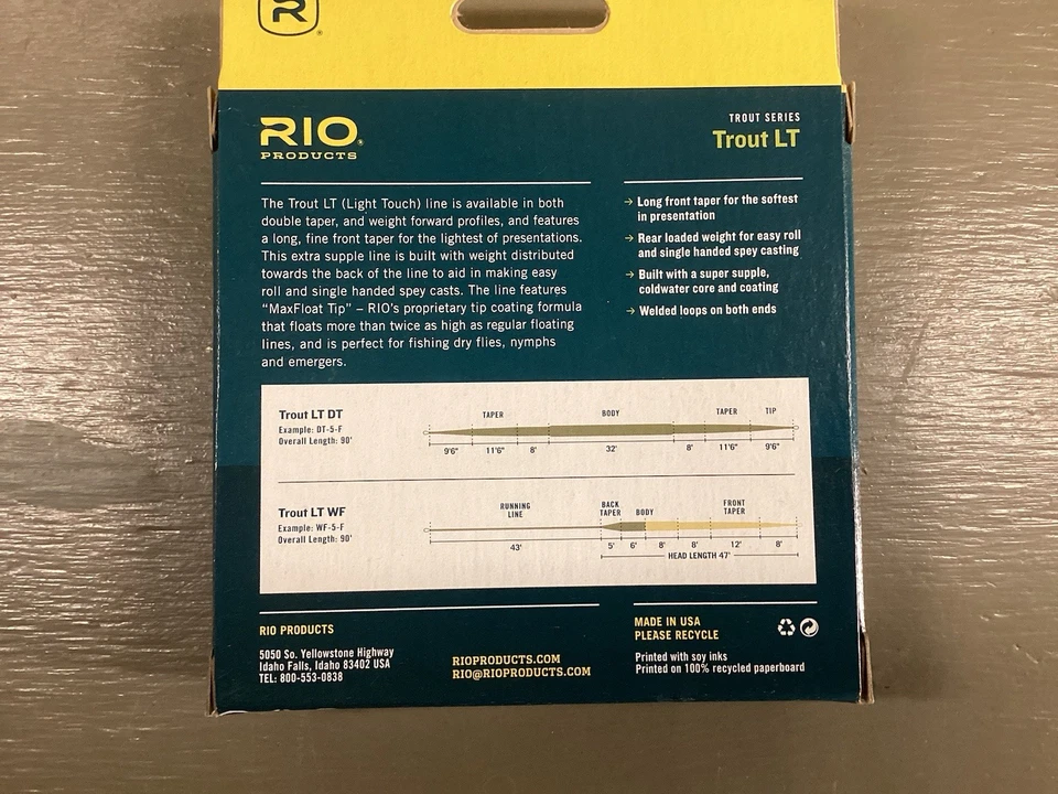 Rio Trout Fly Line 2wt Foto 2 de 4