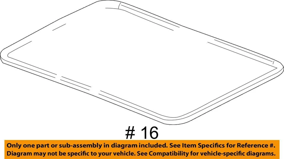 SE ADAPTA A CHEVROLET IMPALA 2006-2009 ENCAJE SOL RF OPG TR ALE *TI 19121175 - NUEVO OEM Foto 3 de 3