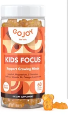 DEFECTIVE Gojoy Kids Focus Gummies - 7-in-1 & Attention Supplement for & Teens
