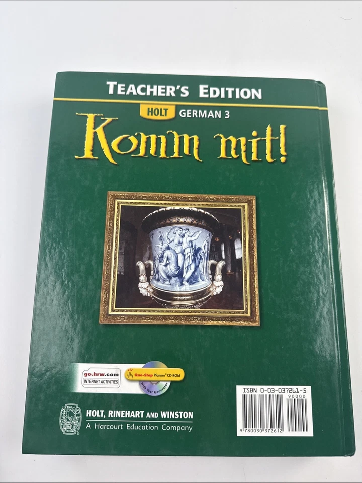 Komm mit!: Teacher's Edition Level 3 2006 - Hardcover, by Puryear - Good - Image 3 of 3