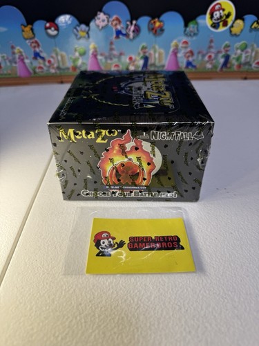 MetaZoo Nightfall Cryptid Nation Booster Box 1a edizione 36 confezioni sigillate in fabbrica - Foto 3 di 6